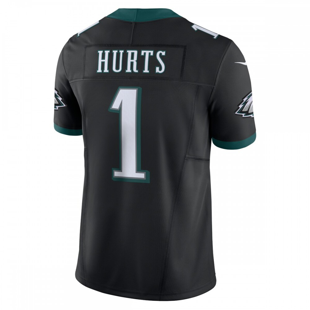 Jalen Hurts Philadelphia Eagles Nike Vapor F.U.S.E. Limited Jersey - Black-GridironStore